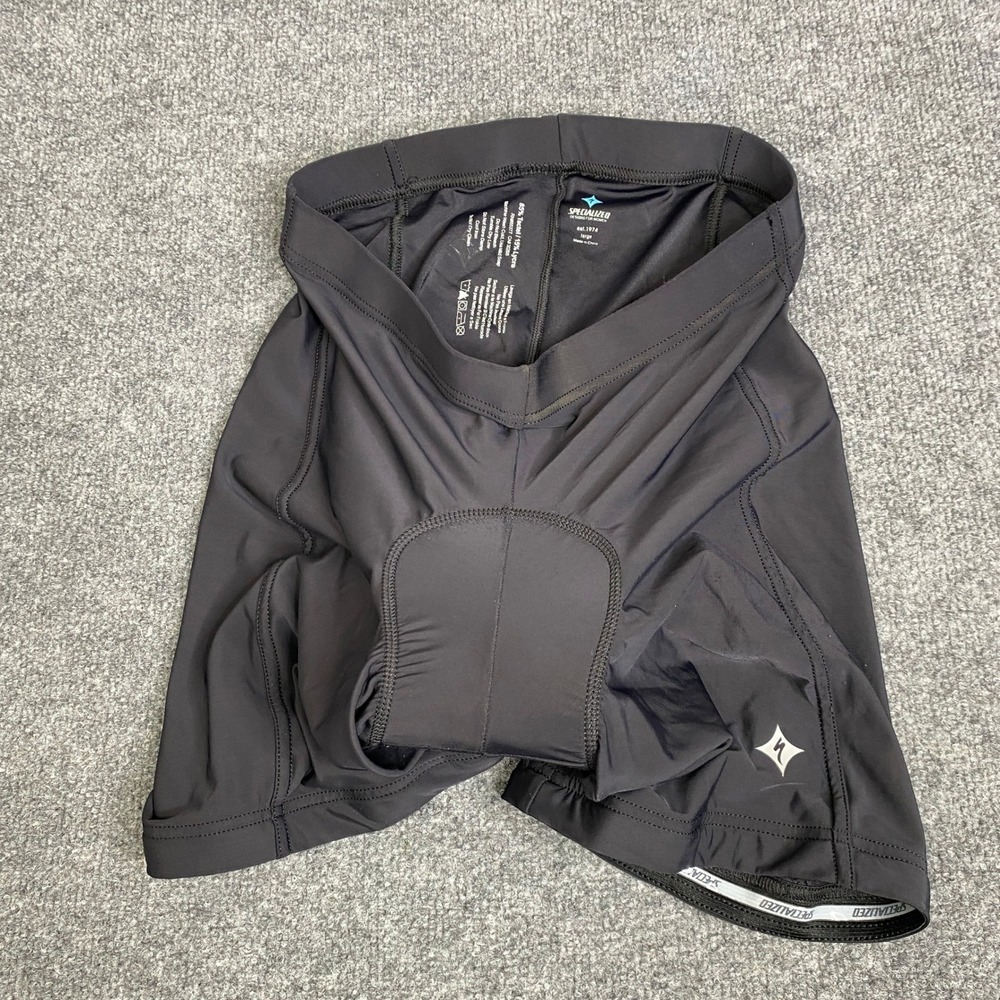 Specialized Designs for Women Cycling Shorts Black Padded Chamois Large Tactel